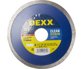 Диск алмазный отрезной Dexx 115 мм влажная резка, сплошной 36703-115_z01