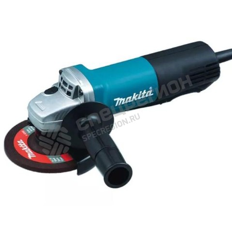 Фотография Угловая шлифмашина Makita 9558HPG 125мм,840Вт,11000об\м,1.6кг,кор,диск,курковый выкл-ль