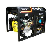 Сварочный генератор Huter DY6500LXW с колёсами