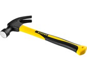 Молоток-гвоздодер 2026_z01 с фиберглассовой рукояткой 680 г, STAYER Fiberglass