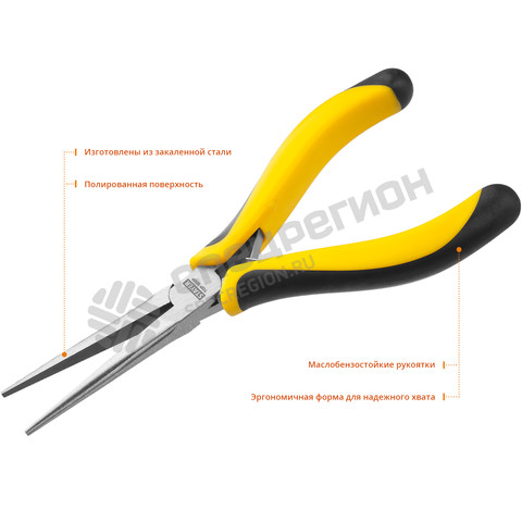 Фотография Тонкогубцы Stayer 2218-1_z02 удлиненные TopGrip, 150мм