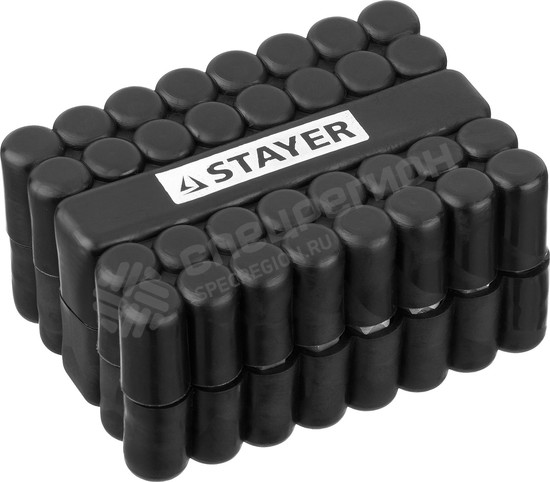 Фотография Набор, 26085-H33 STAYER Master 26085-H33: Биты Cr-V, с магнитным адаптером, в ударопрочном держателе