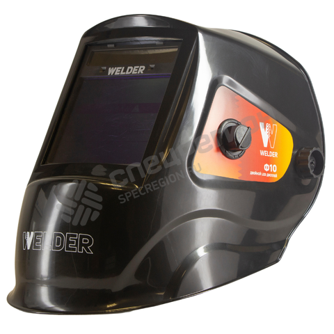 Фотография Щиток (маска) сварщика Welder АСФ Ultima Ф10 Real Color 100х97мм 4/5-8/9-13 (Внеш.регул)