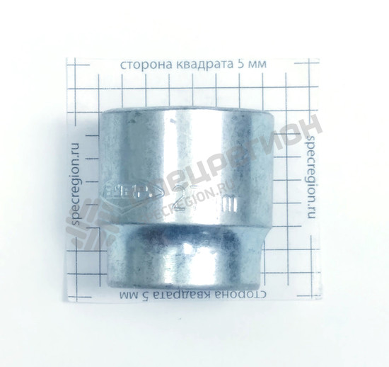 Фотография Головка торцевая "Зубр" , хромированная , 1/2 -27  .27725-27 .