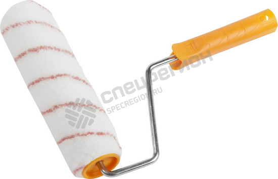 Фотография Валик 0316-24 STAYER "PROFI" NYLON ПОЛИАМИД малярный в сборе, ворс 10мм, бюгель 8мм, 48х240мм