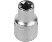 Головка 27719-11 торцовая ЗУБР "МАСТЕР" (1/2"), Cr-V, E-TORX, хроматированное покрытие, E11