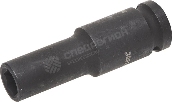 Фотография Торцовая головка KRAFTOOL "INDUSTRIE QUALITAT" ударная, удлиненная (1/2"), FLANK, Cr-Mo, фосфатирова