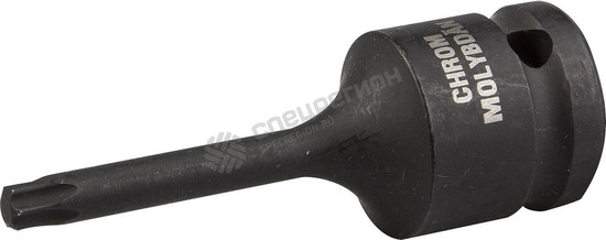 Фотография Торцовая головка KRAFTOOL "INDUSTRIE QUALITAT" ударная (1/2"), TORX, Cr-Mo, фосфатированная, T40 279