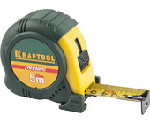 Рулетка Kraftool 34122-05-25_z02 "EXPERT" с нейлоновым покрытием, обрезин корпус, 5/25мм